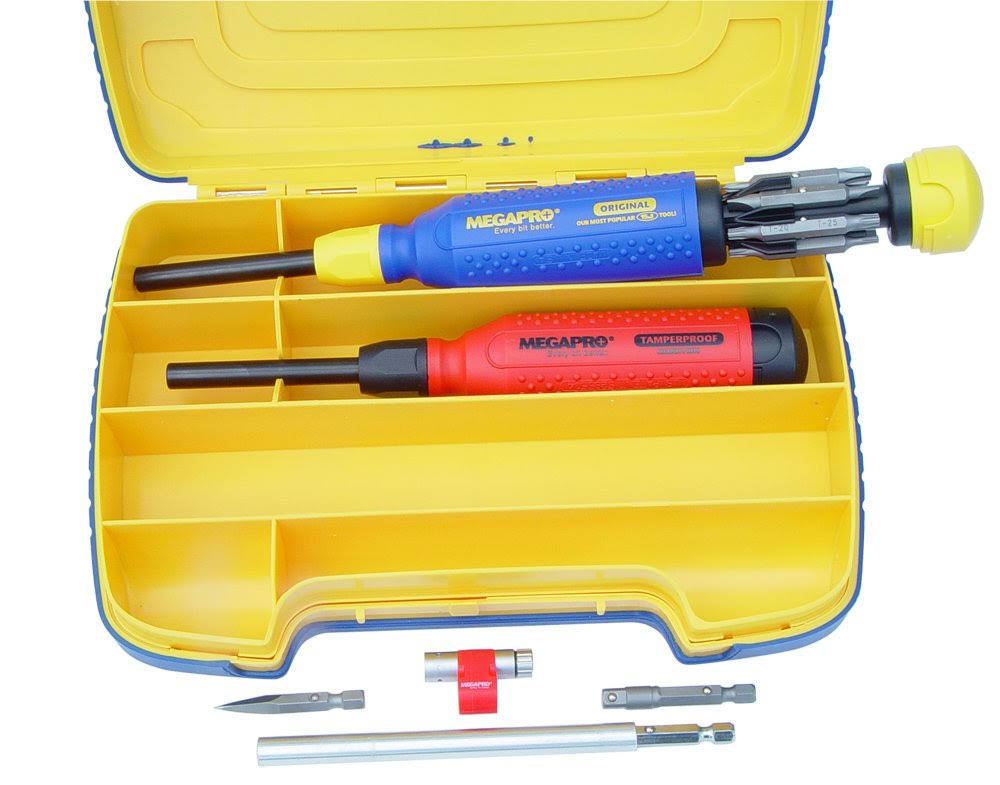 Megapro 6KIT5 #5 Kit Case for Original, Tamperproof Drivers and Accessories