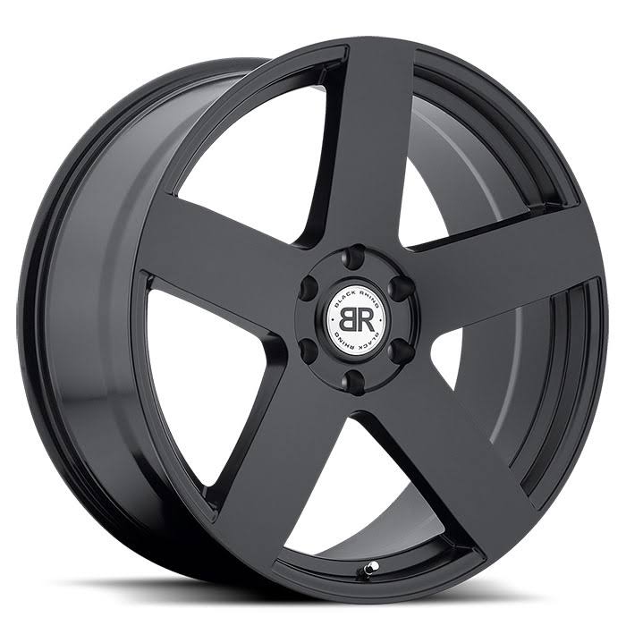 Black Rhino Everest, 24x10 Wheel with 5x5.5 Bolt Pattern - Matte Black