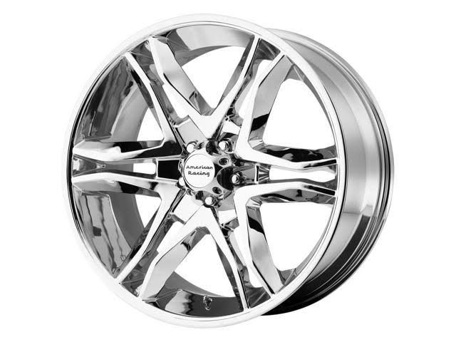 American Racing AR893 Mainline 18x8.5 6x135 +30mm Chrome Wheel Rim 18x22 inch