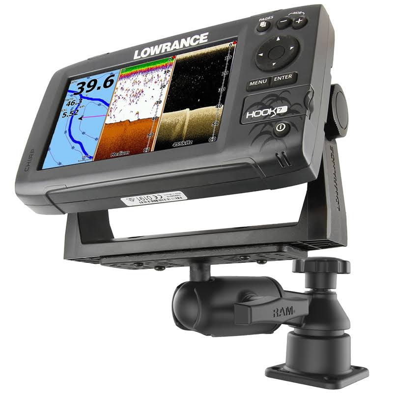 Ram Mount Horizontal Single Arm Ball Mount - Gimbal Bracket