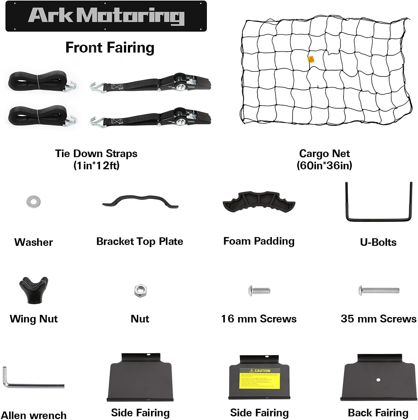 Ark Motoring Roof Rack, 64