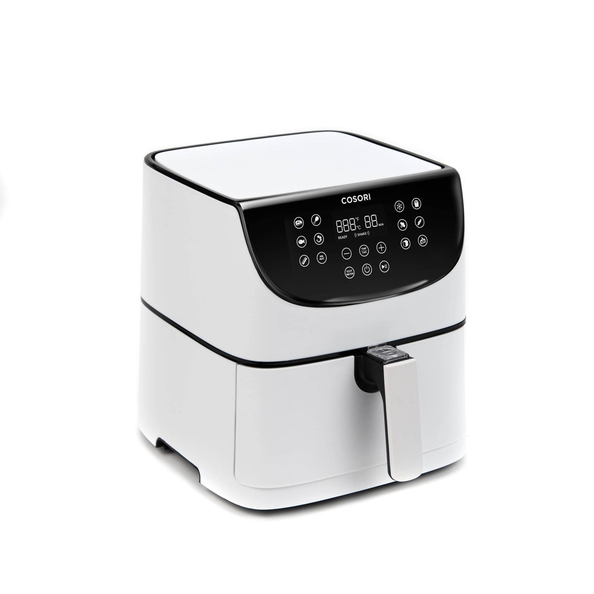 Cosori - 5.8-Quart Premium Air Fryer with Skewer Rack Set - White