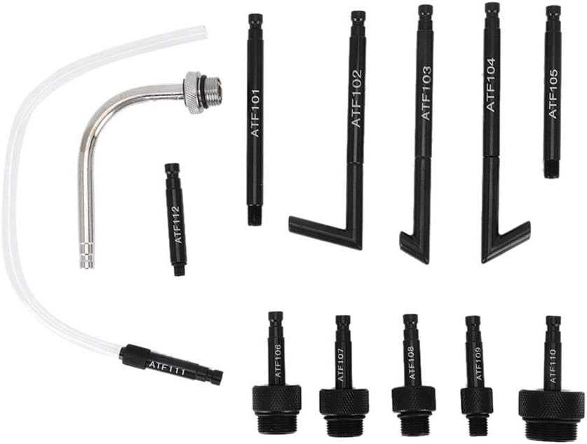 Duokon 13Pcs/Set Oil Fill Adapter Transmission Fluid Oil Refilling Refill Connector Tool Kit Pack of 2