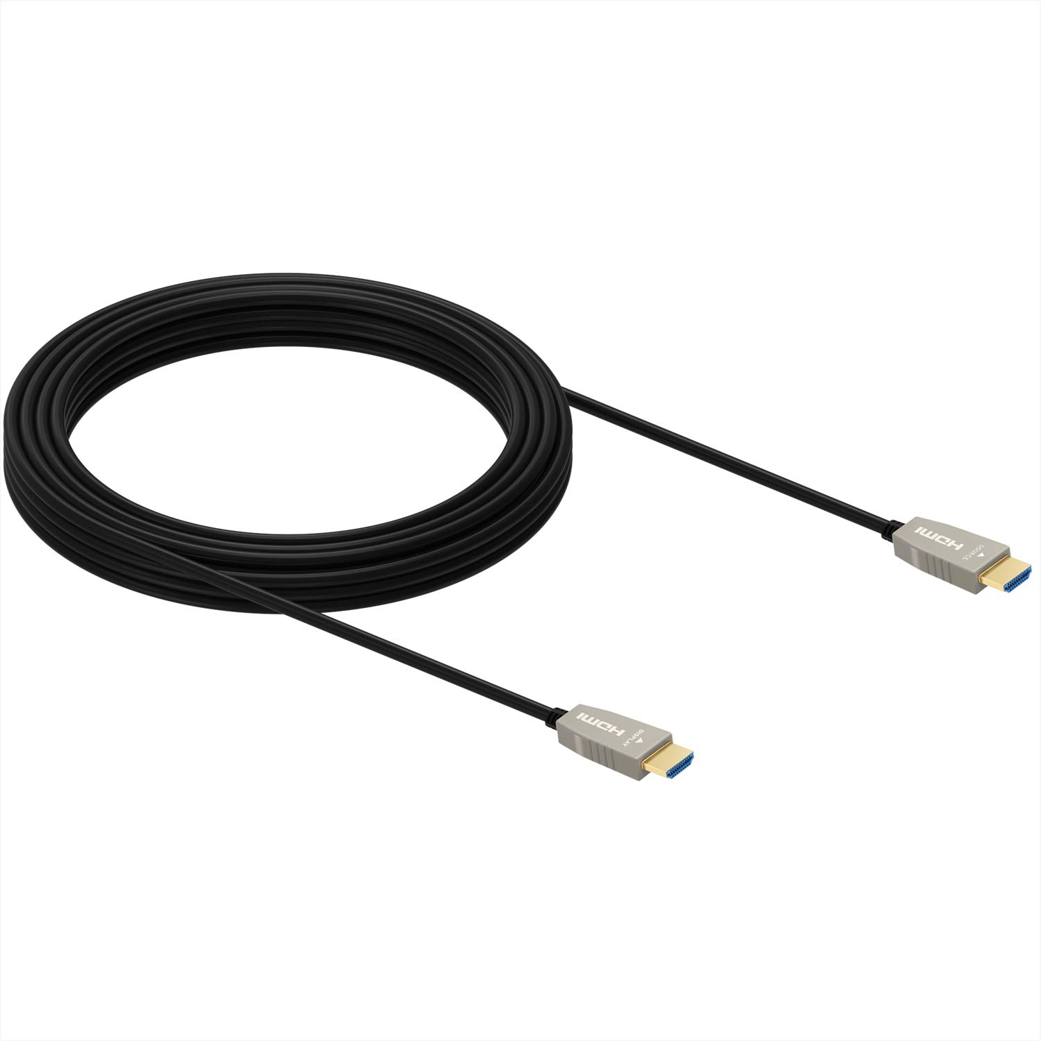 RUIPRO Fiber Optic HDMI Cable 50 Feet Supports HDMI2.0b 4K60Hz High Speed Bandwidth 18Gbps HDR10 HDCP2.2 ARC YUV4:4:4 with Optic Technology (15M) Pack of 2