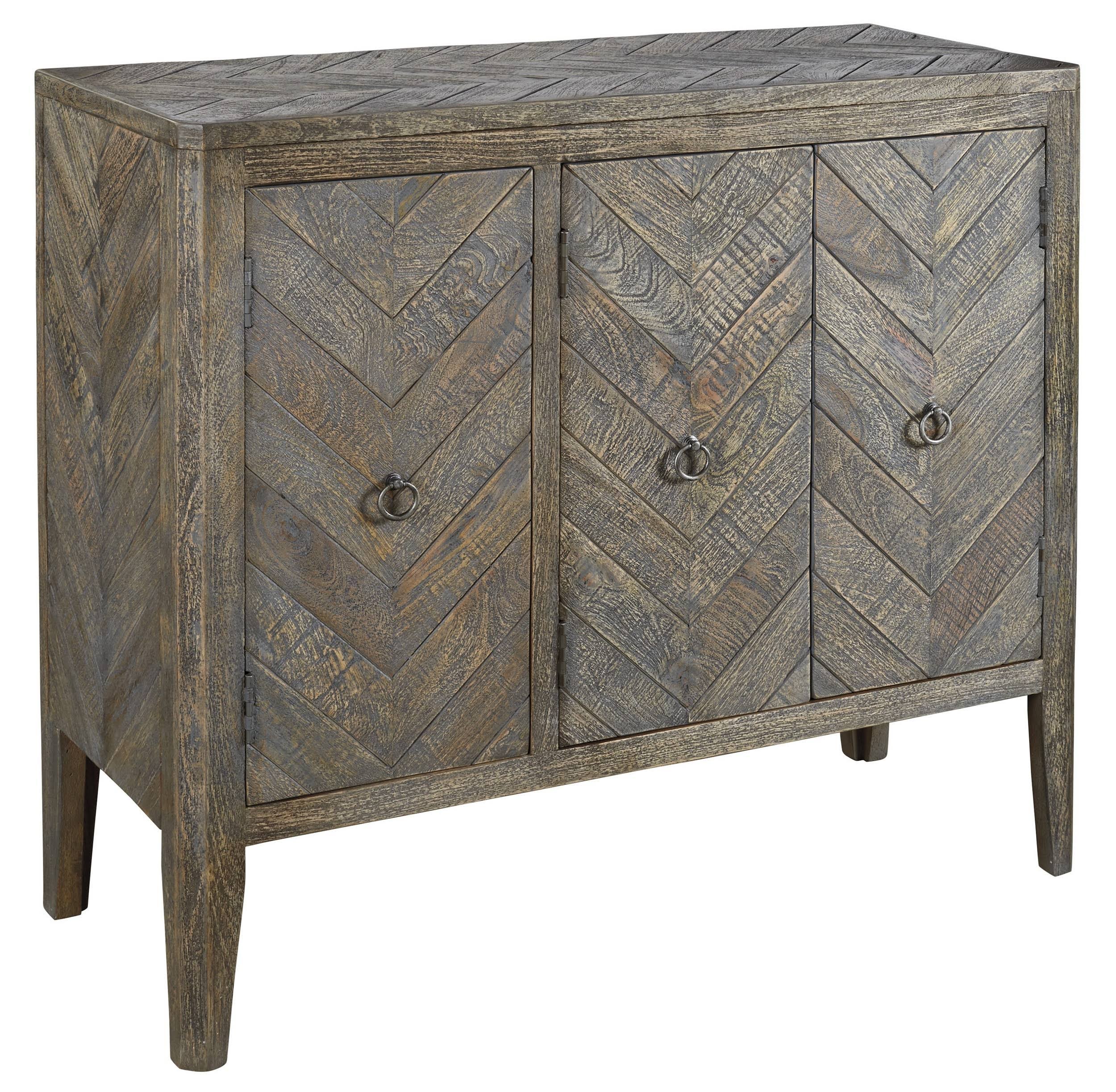 Ashley Furniture Boyerville Accent Cabinet - Antique Gray