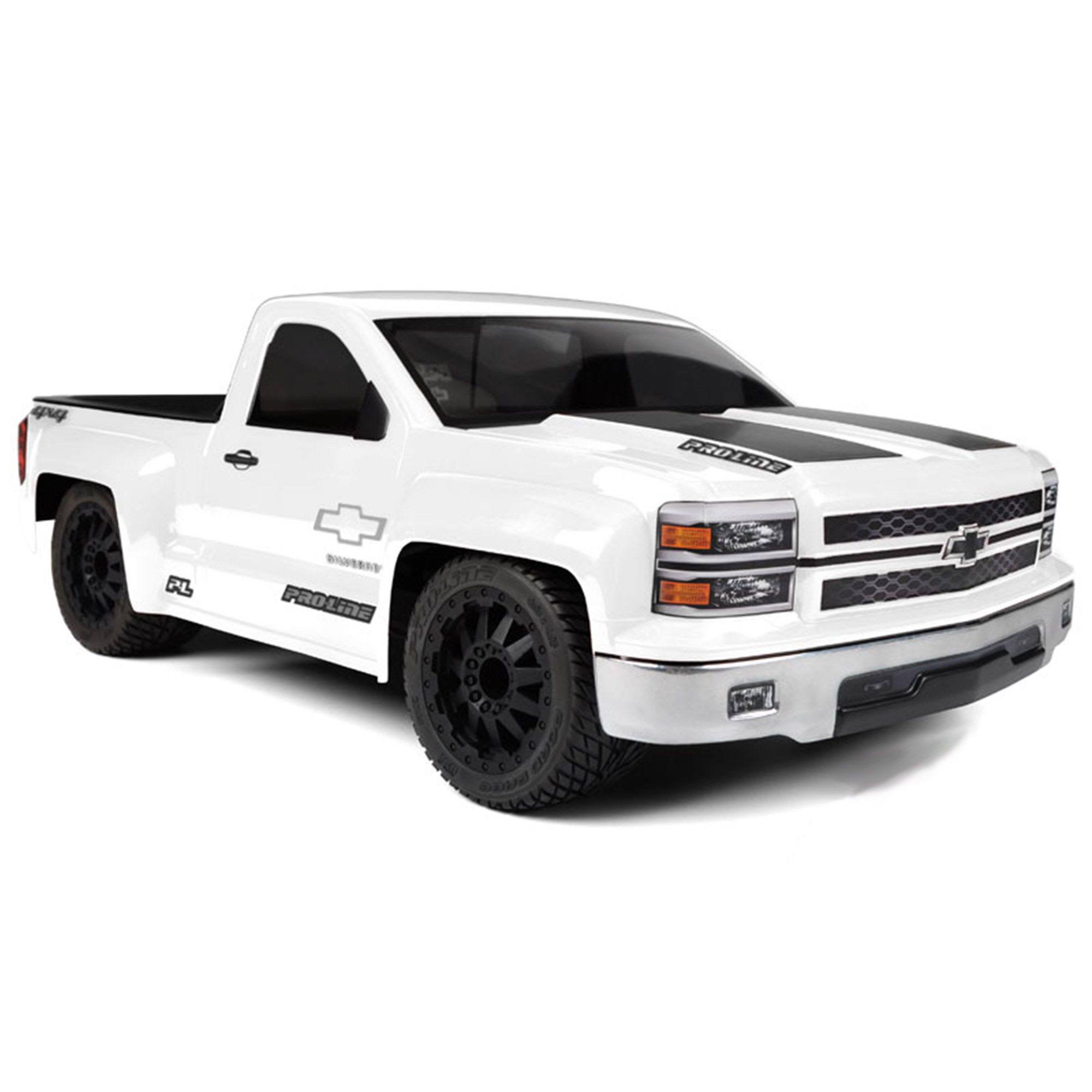 Pro-Line Racing Chevy Silverado Pro-Touring Clear Body:PRO-2 SC