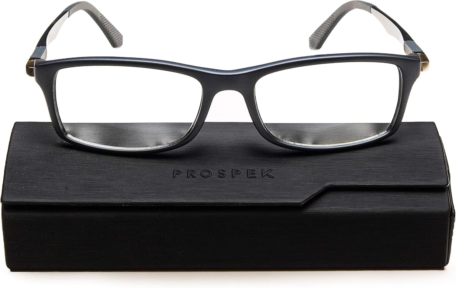 PROSPEK Blue Light Blocking Glasses Dynamic +0.0 Magnification - Anti Blue Light Glasses - Large Size Pack of 2