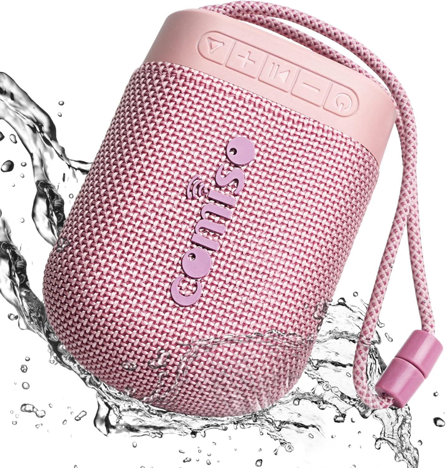 COMISO Portable Bluetooth Speakers,IPX7 Waterproof Floatable Small Wireless Speaker Loud Sound Rich Audio Stereo Pairing Bluetooth 5.0 100 Feet 20H Battery Life Ultra Compact for Outdoor Beach&hellip;