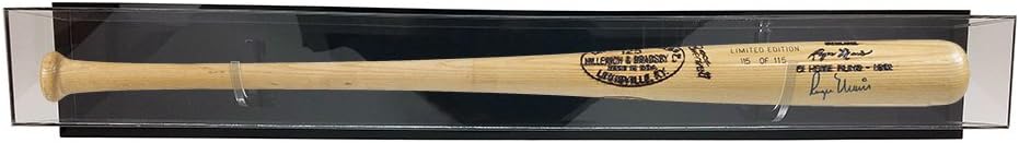 OnDisplay Deluxe Wall Mounted/Tabletop UV-Protected Baseball Bat Display Case Pack of 2