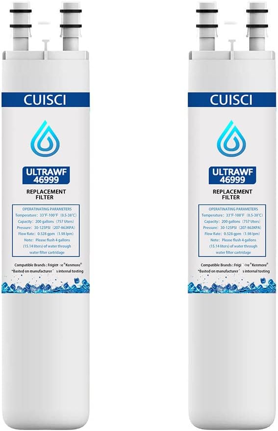 РurеSource-3 UL/ТRA/ＷF Watеr F iltеr Cap Replacement for Pure Source 3, White, 2 Pack Pack of 2