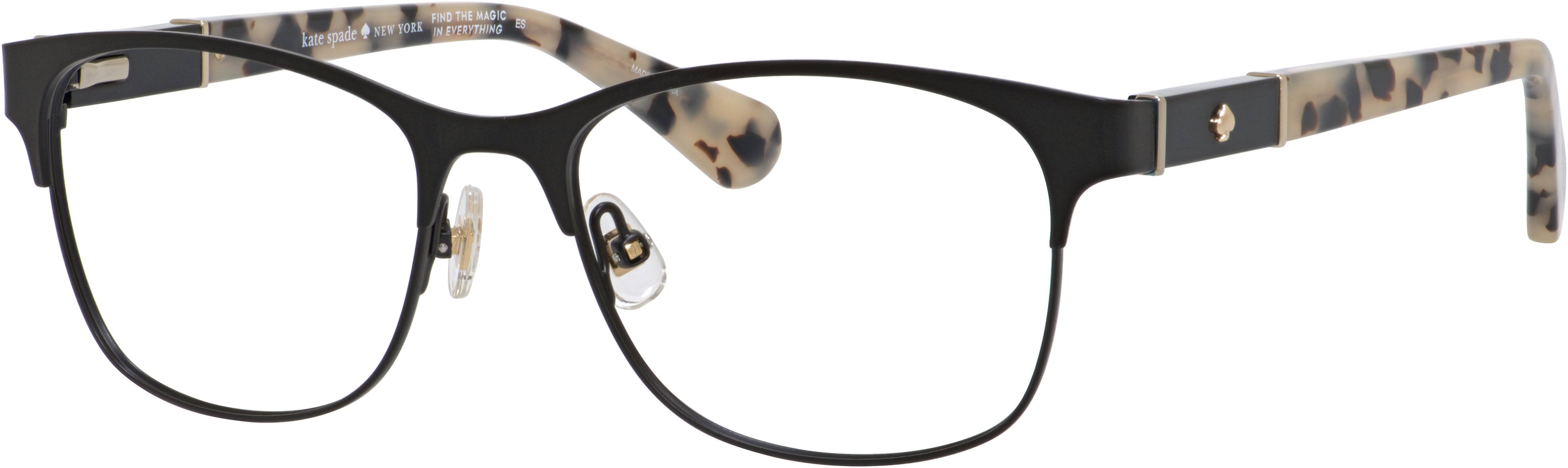 Kate Spade Benedetta Eyeglasses - 0003 Matte Black