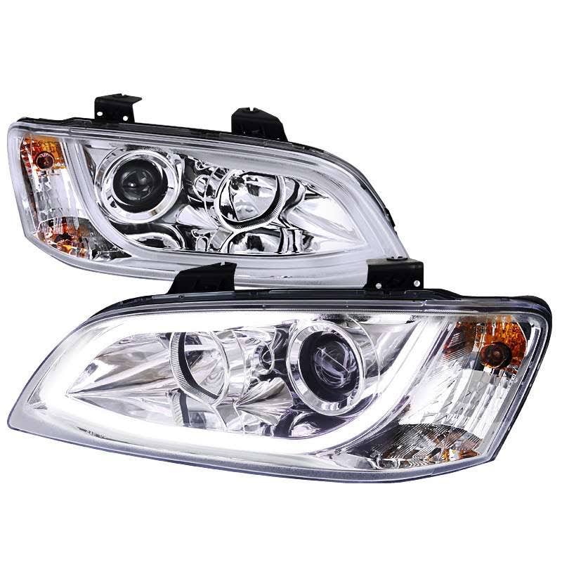 Spec-D Tuning 2008-2009 Pontiac G8 LED DRL Chrome Projector Headlights