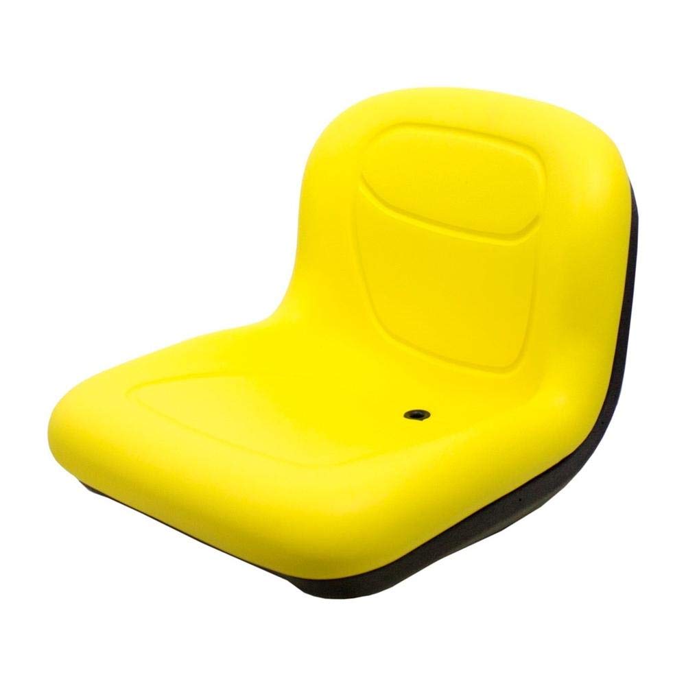 New Aftermarket Yellow High Back Seat Fits John Deere LT133 LT150 LT155 LT160 Replaces AM132775 AM131461
