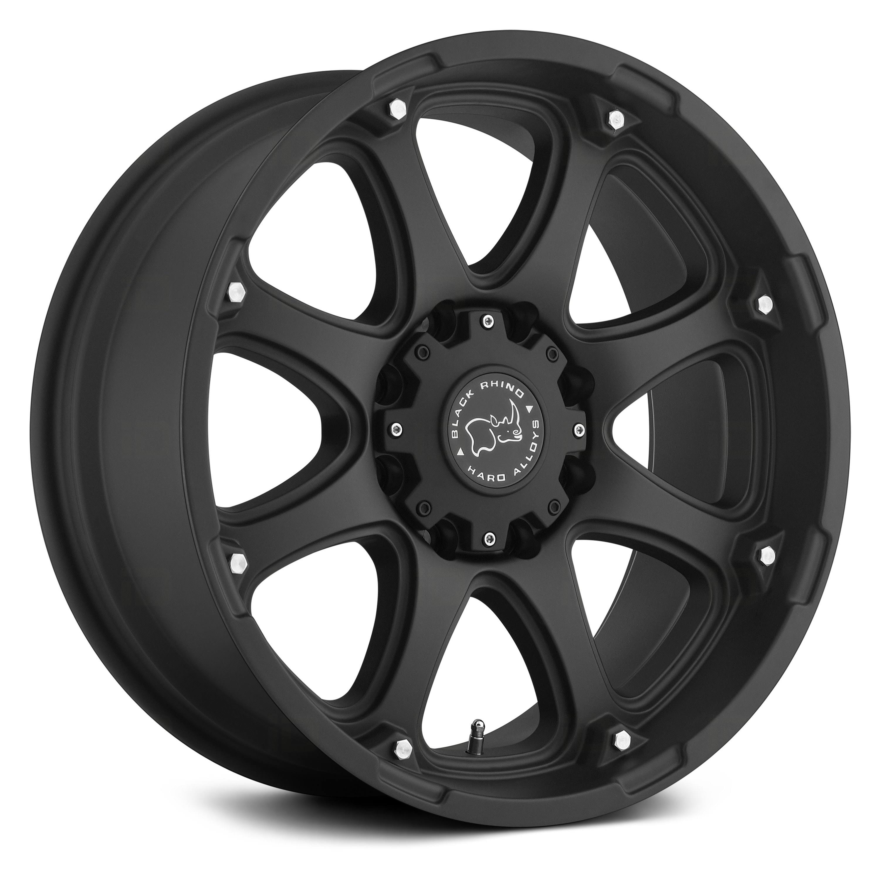 Black Rhino 1890GLA128170M25 - Glamis 18x22 Matte Black