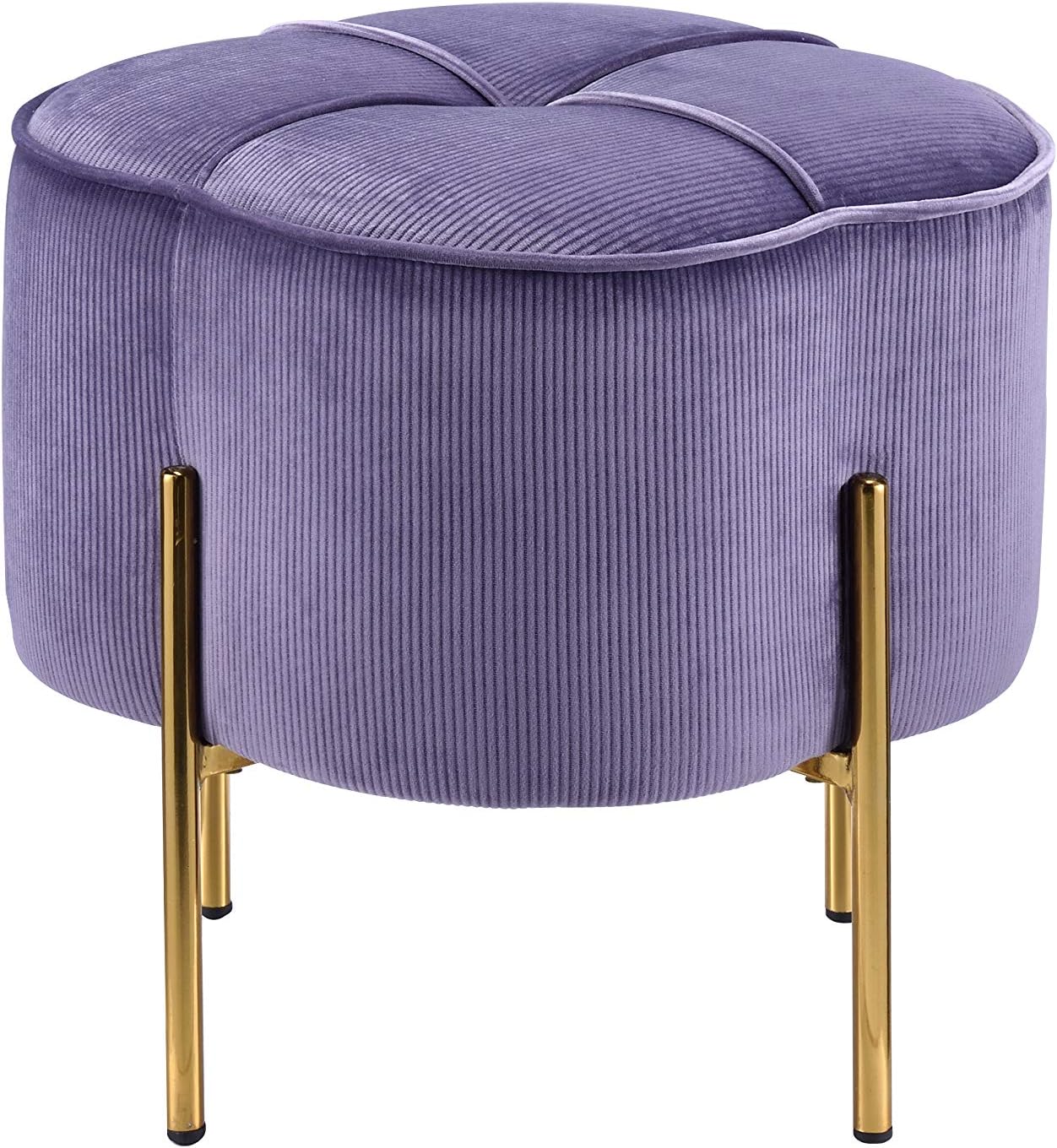 Acme Furniture Bergia Ottoman in Lavender Velvet
