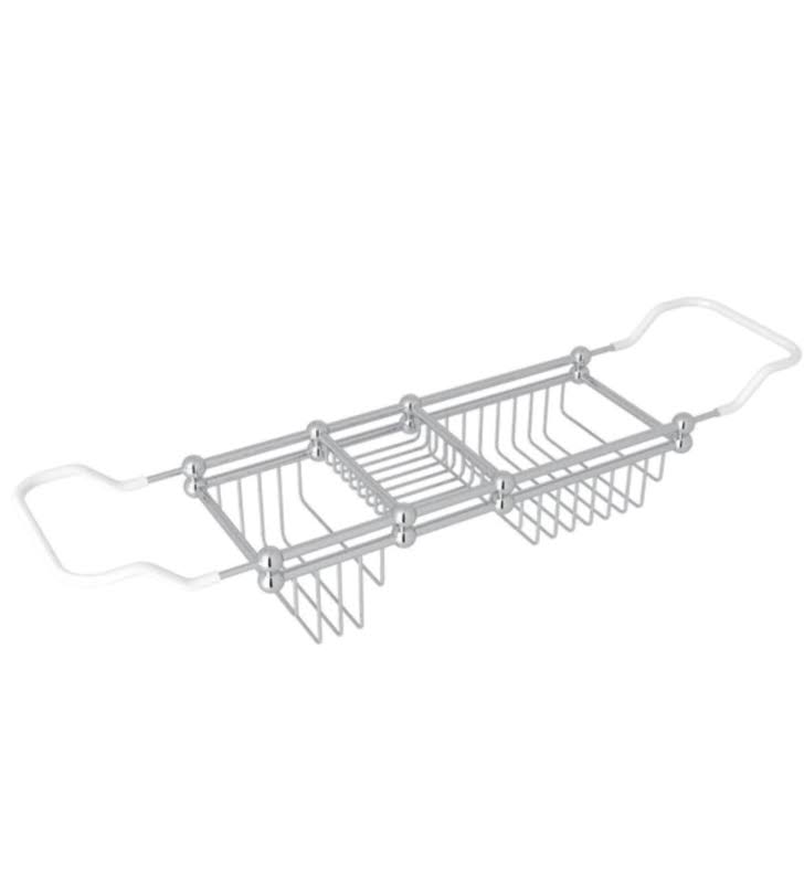Rohl U.6910EB English Bronze Perrin and Rowe 32x22 Adjustable Bath Rack