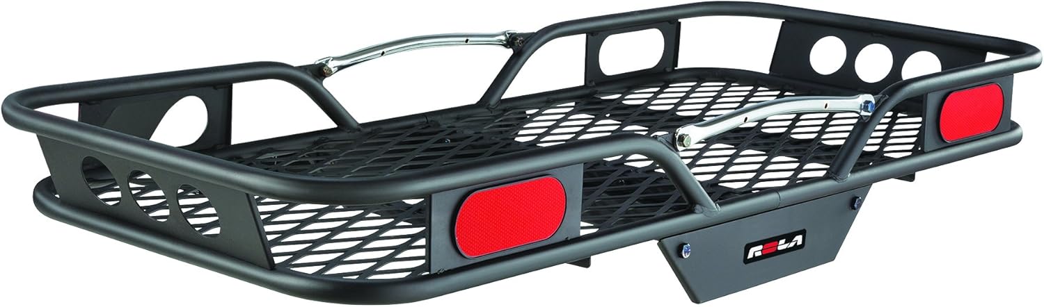 ROLA 59502 Vortex Steel Cargo Carrier, Hitch-Mount, High-Capacity Basket (2-Inch Receivers)