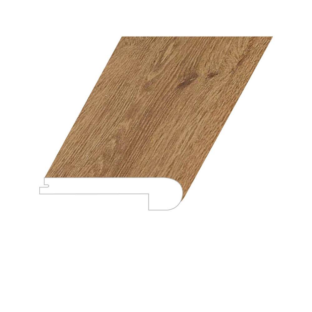Montserrat Romulus Tapered Anzac 1 in. Thick x 4.5 in. Wide x 94.5 in. Length Vinyl Flush Stair Nose Molding