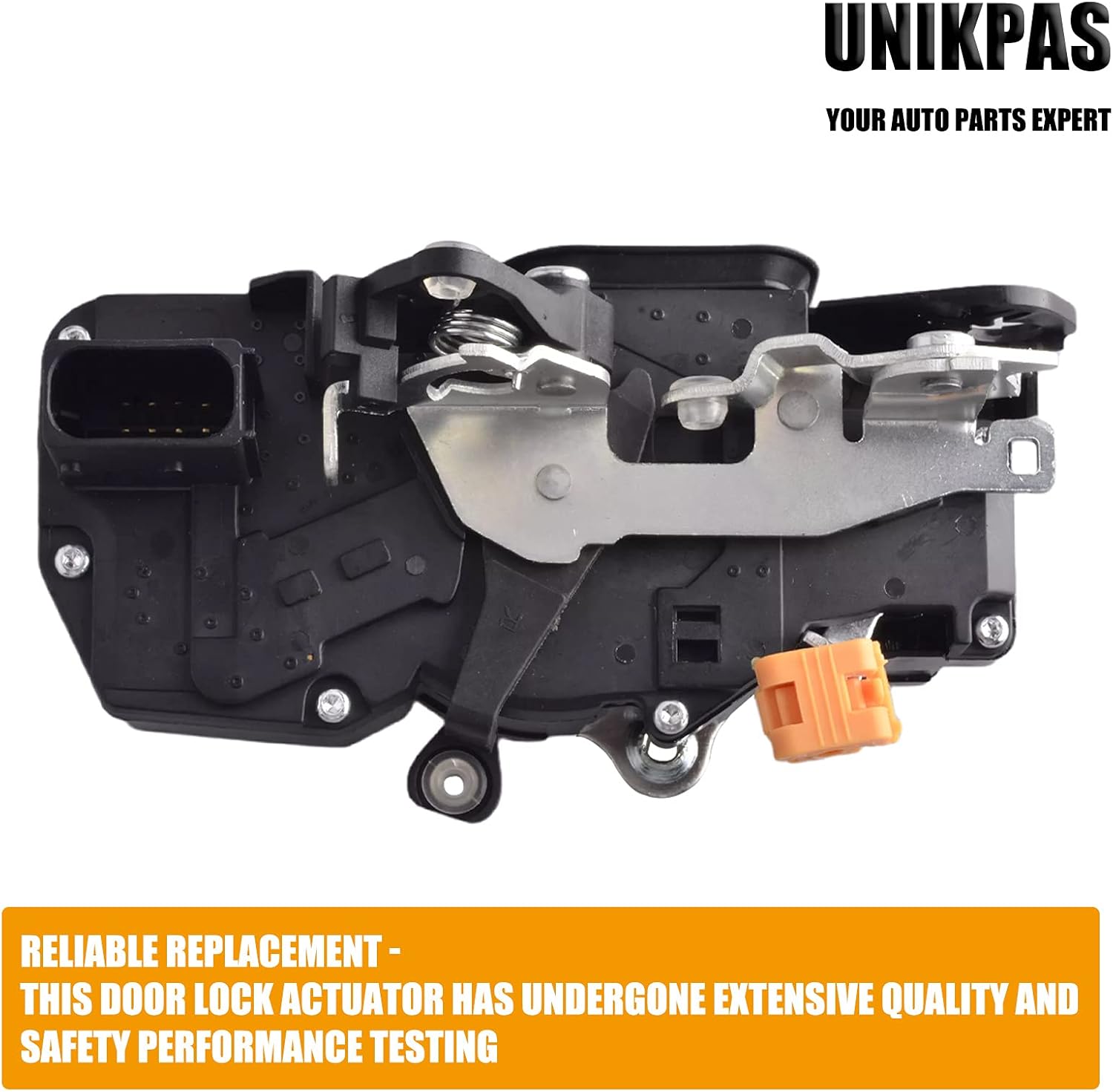 Unikpas Door Lock Actuator Assembly Motor Compatible for Hummer H2 2003-2005 Front Right Passanger Side Replace Door Latch Actuator 15816393 Pack of 2