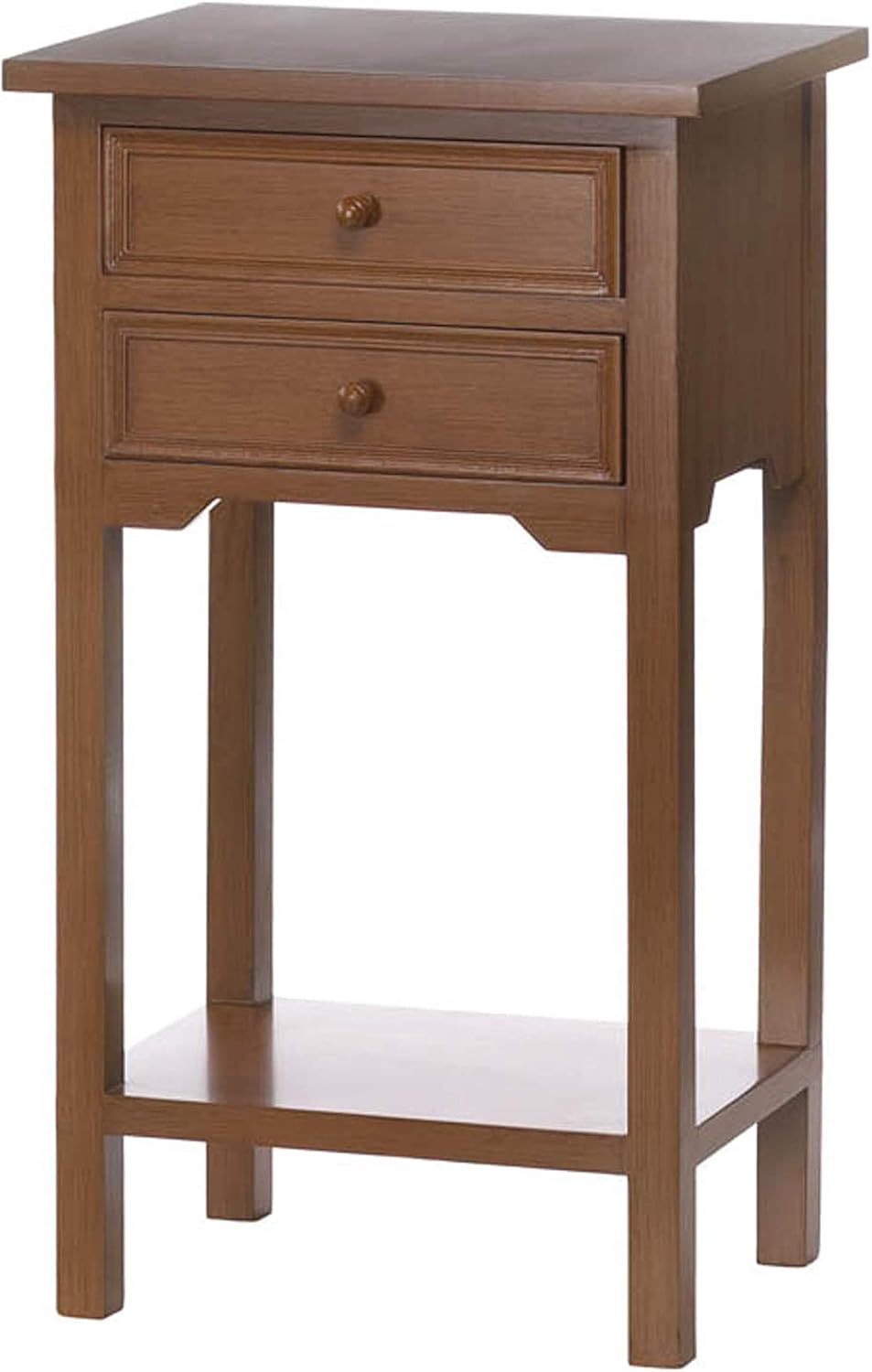 Black Side Table 15.75x11.62x27.25