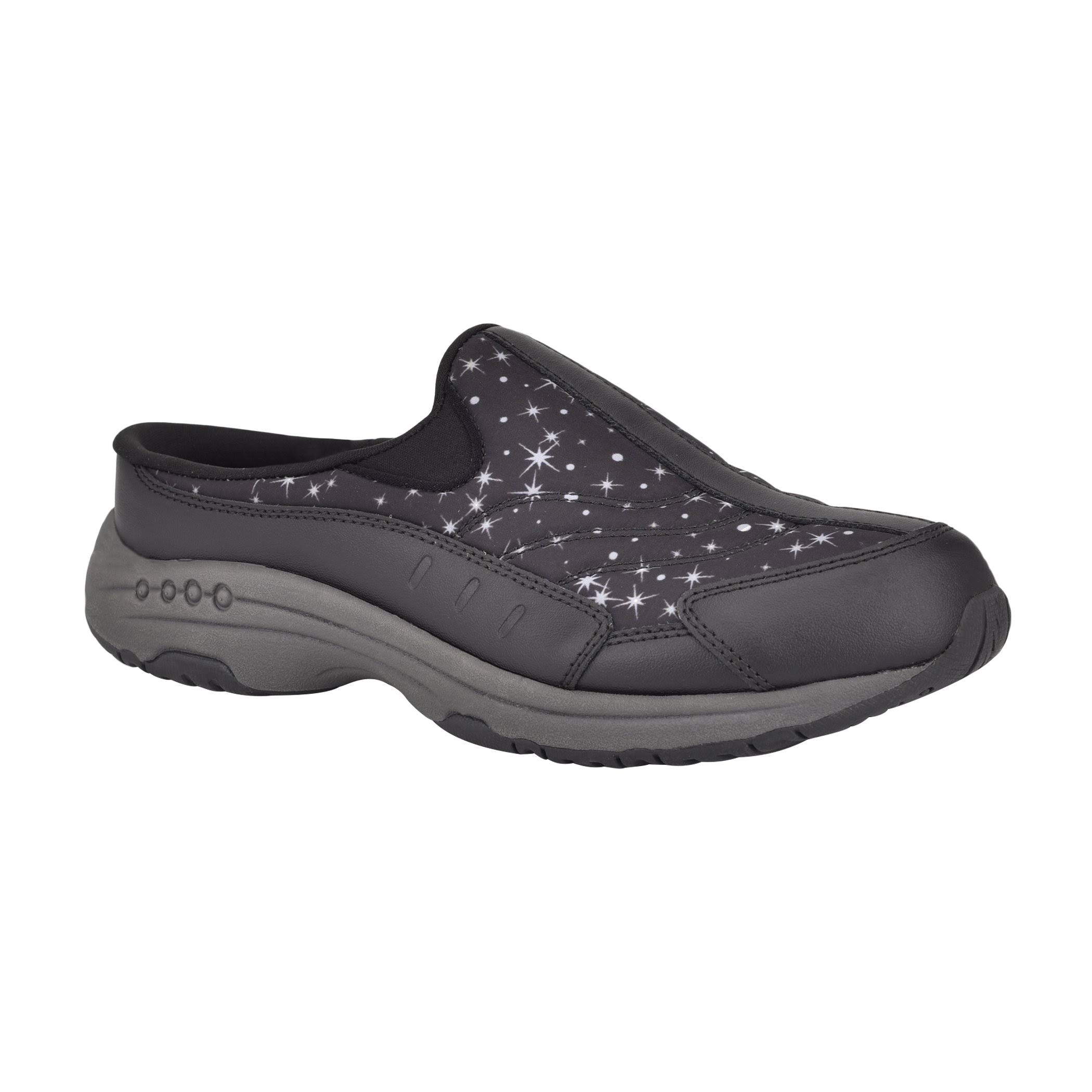 Easy Spirit Traveltime Clogs - Black - Flats