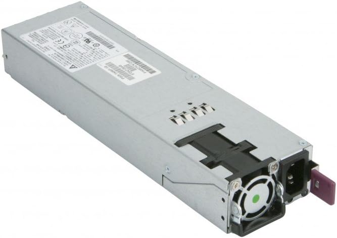 Supermicro PWS-1K66P-1R 1U 1600W Redundant Platinum Power Supply 73.5mm Width, RoHS/Reach, PBF
