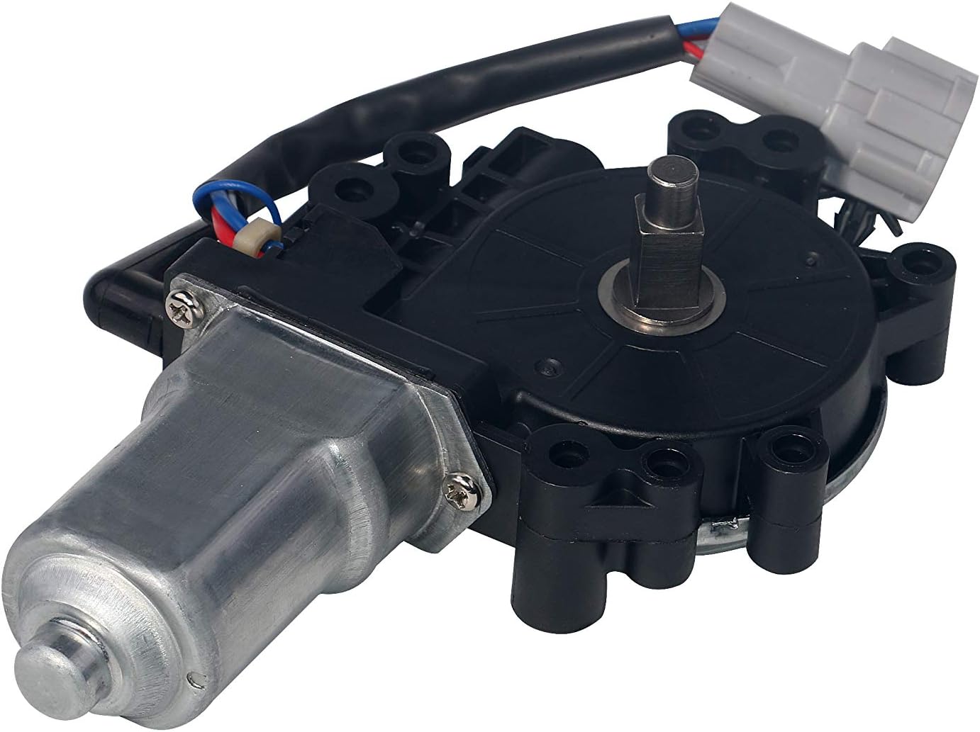 Power Window Lift Motor - Front Driver Side Left - Fits 2004-2019 Nissan Titan, XD, Armada, Pathfinder Armada, Infiniti QX56 - Replaces 80731-ZT01A, 80731ZT01A, 742-527, 807319FJ0A, 742527, 82-1370