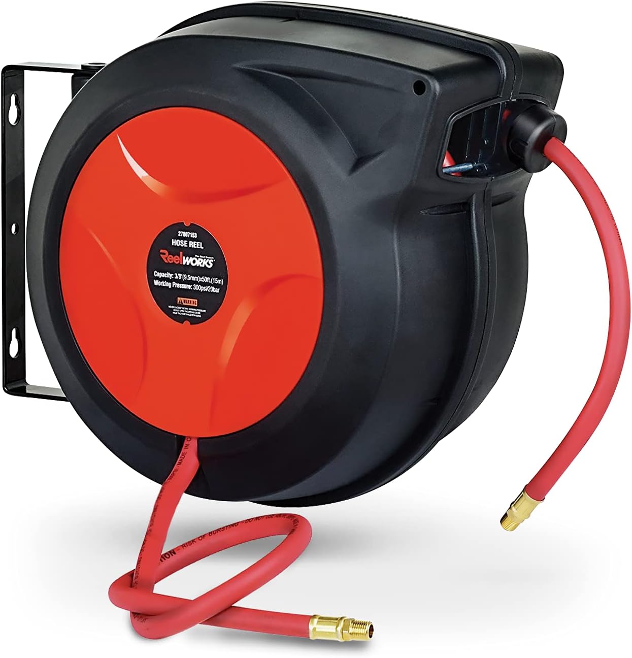ReelWorks Air Hose Reel Retractable 3/8
