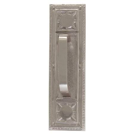 Brass Accents Nantucket Pull Plate Finish: Satin Nickel