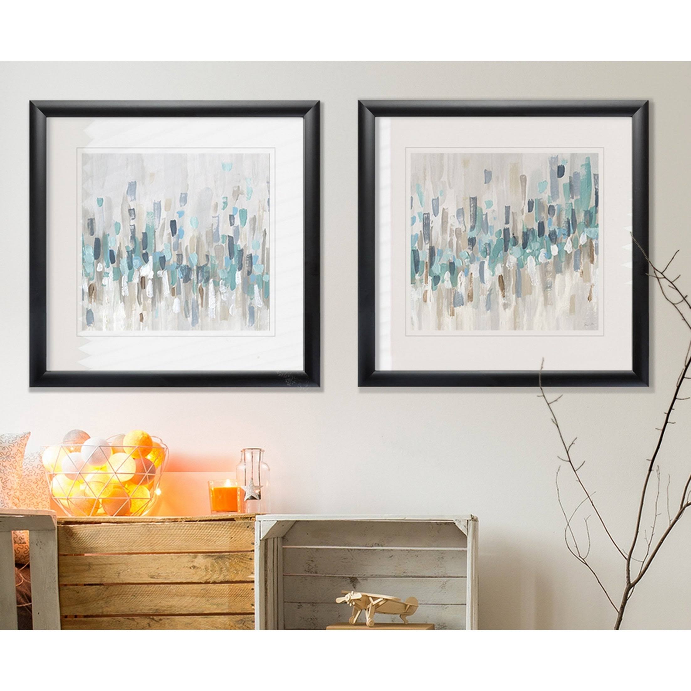 &Staccato Blue I& Framed Art Set