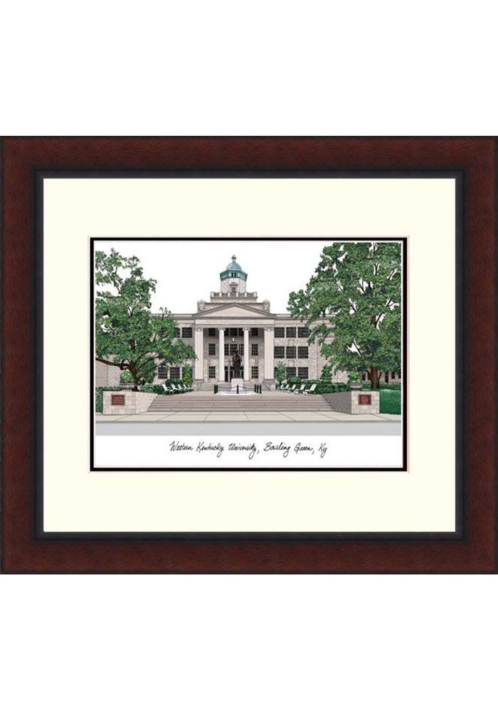 Western Kentucky University Legacy Alumnus Framed Lithograph