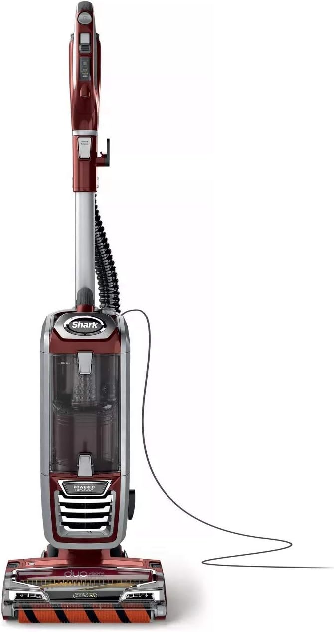Shark ZU881 DuoClean with Self-Cleaning Brushroll Powered Lift-Away Upright Vacuum, Crevice and Pet-Multi Tools