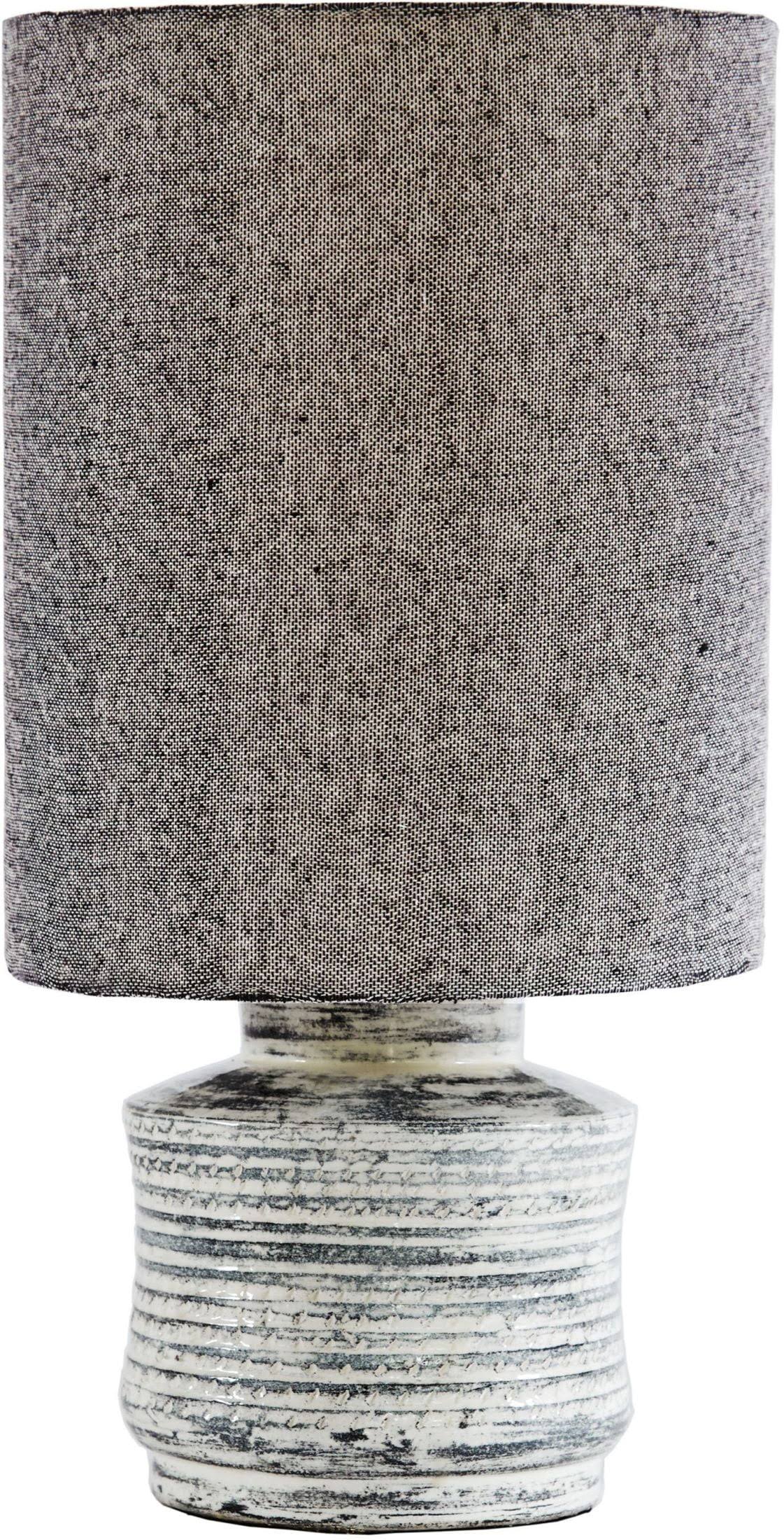 Ashley Marcario Antique White Terracotta Table Lamp - Set of 2