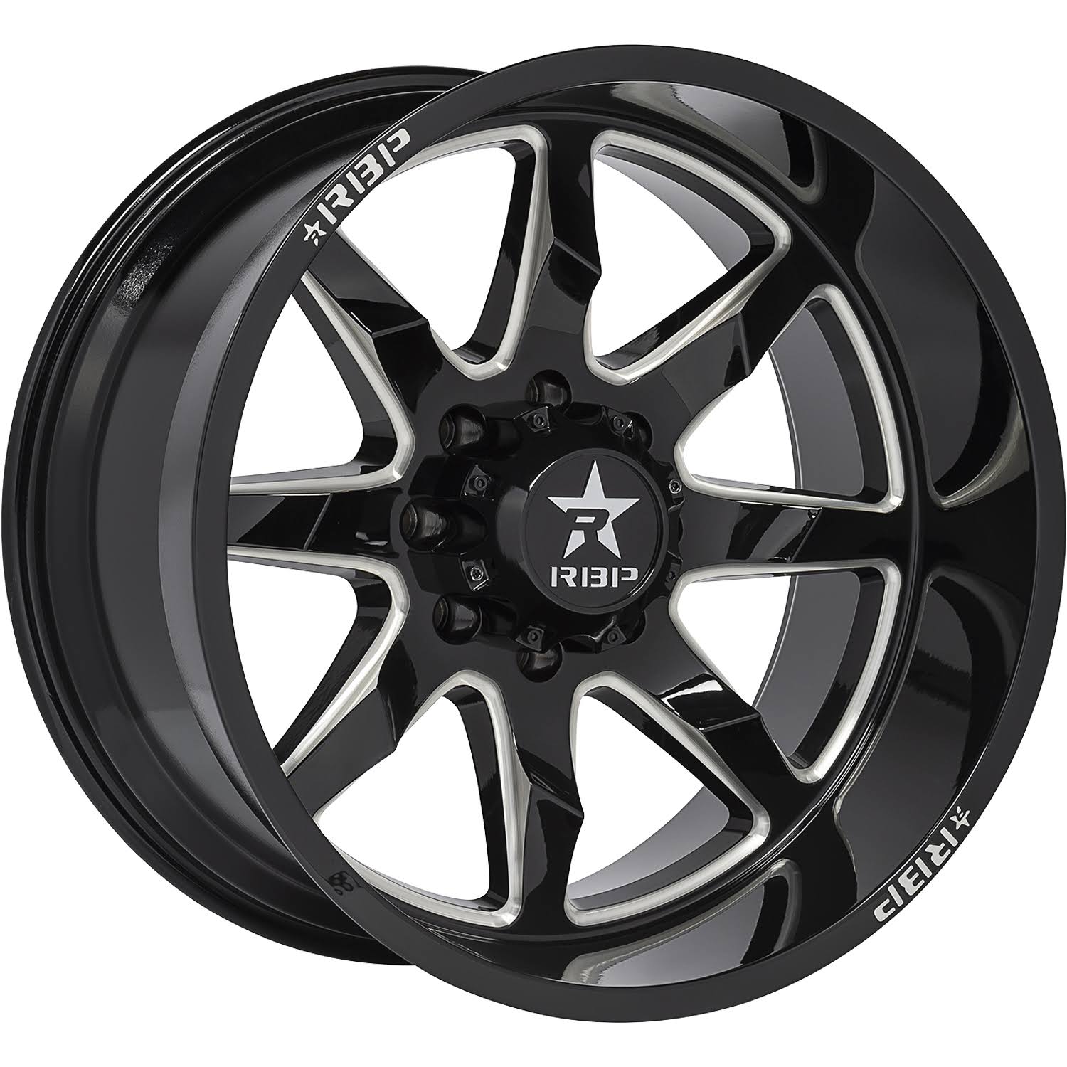 20x10 RBP Wheels 81R Saharan Gloss Black Machined 81R-2010-73-12BG
