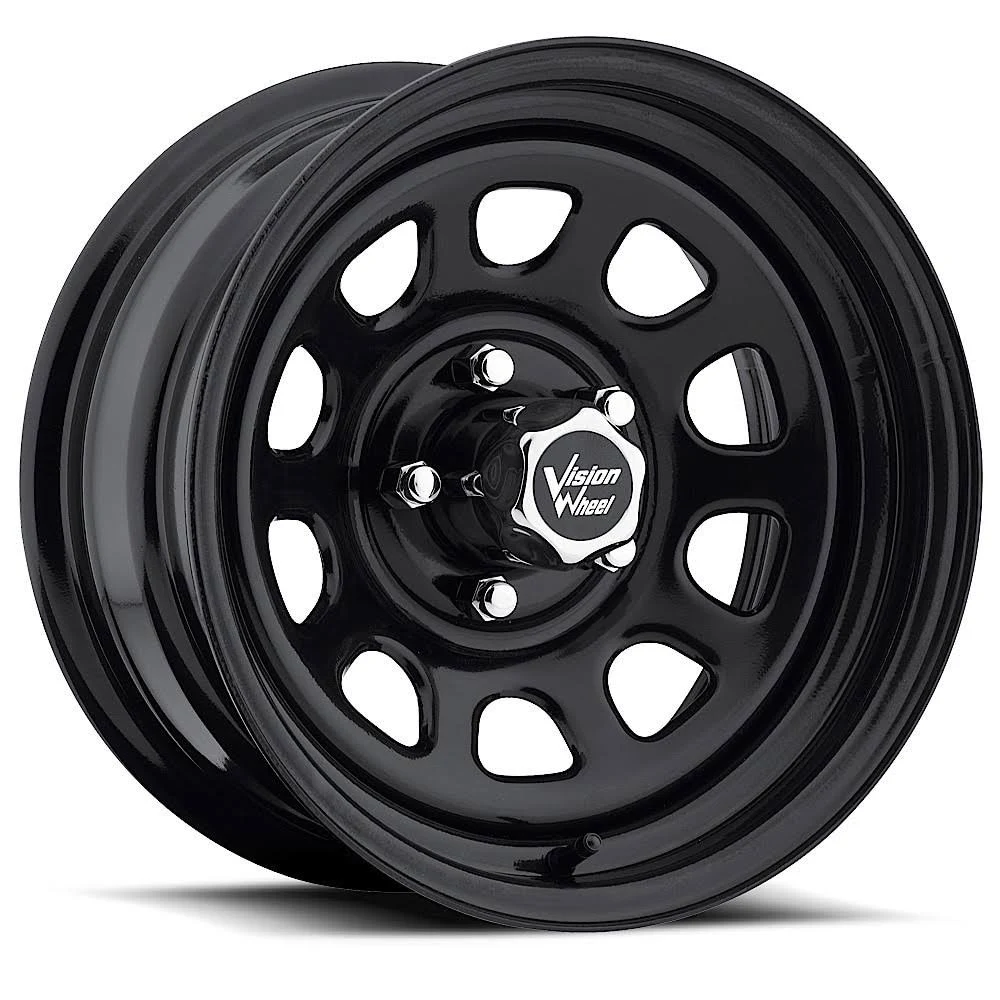 Vision D Window 17x8 5x139.7 -12et Gloss Black Wheel