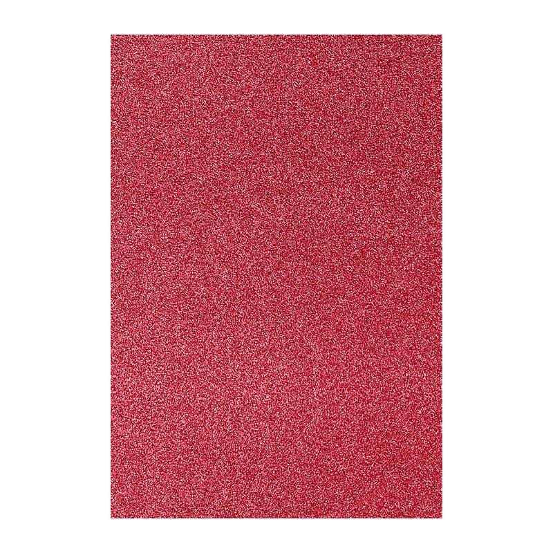 Lux 13 x 19 Cardstock 50/Pack, Holiday Red Sparkle (1319-C-MS08-50)