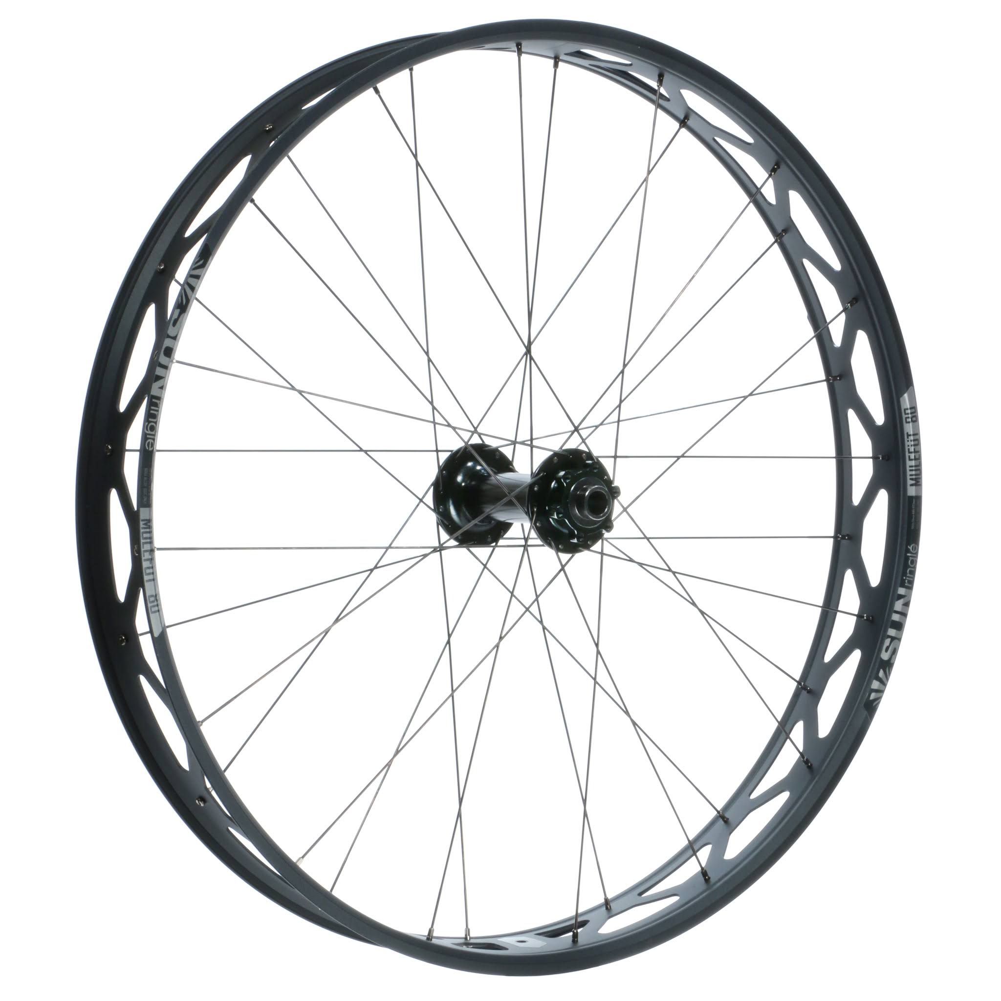 Sun Ringle Mulefut 80SL V2 Front Wheel - 26x22 15 x 150mm 6-Bolt Black