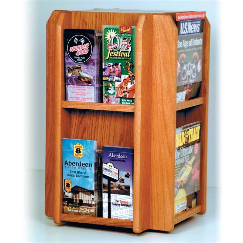 Scranton u0026 Co 8 Magazine 16 Brochure Spinning Counter Rack
