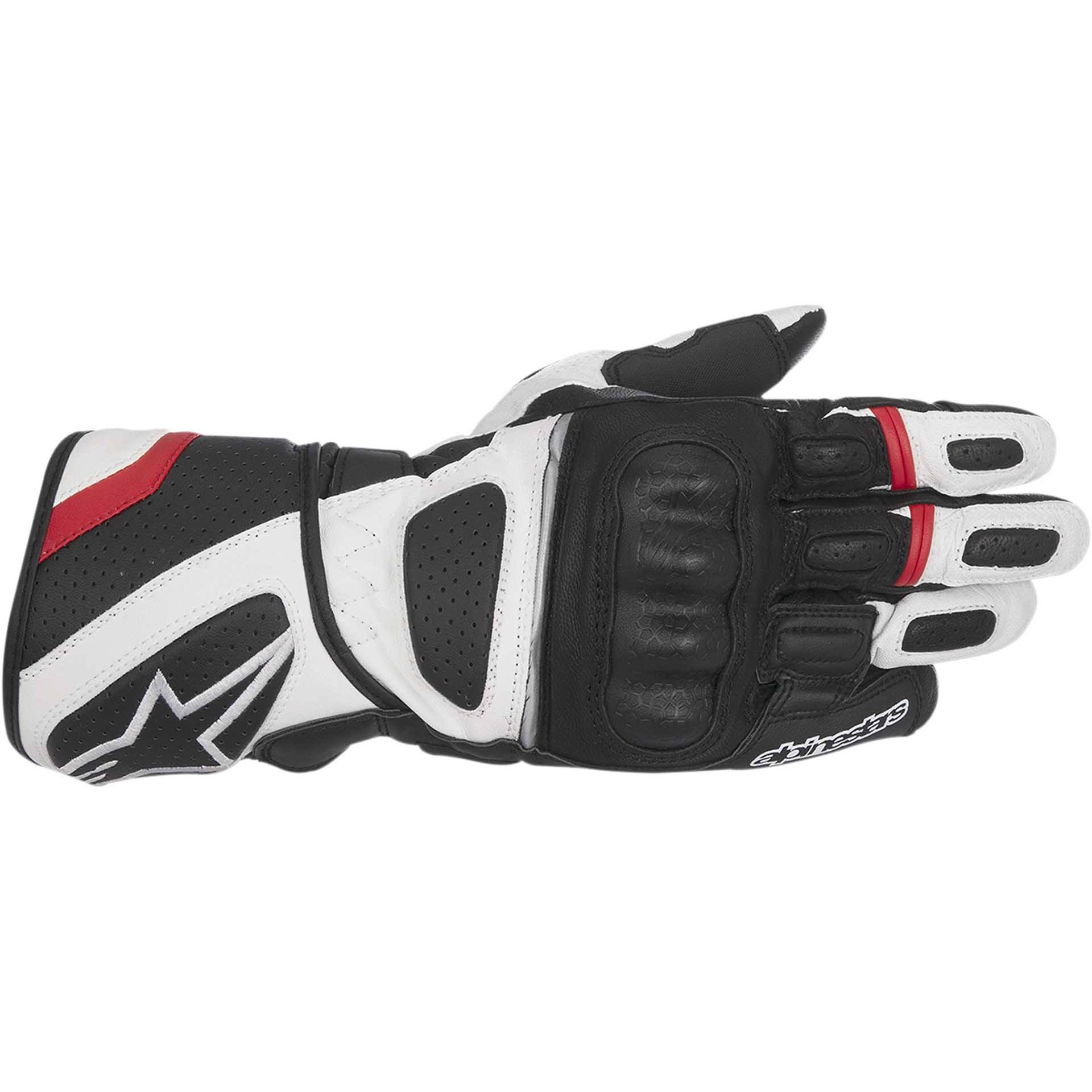 Alpinestars Black/White/Red SP-Z Drystar Gloves