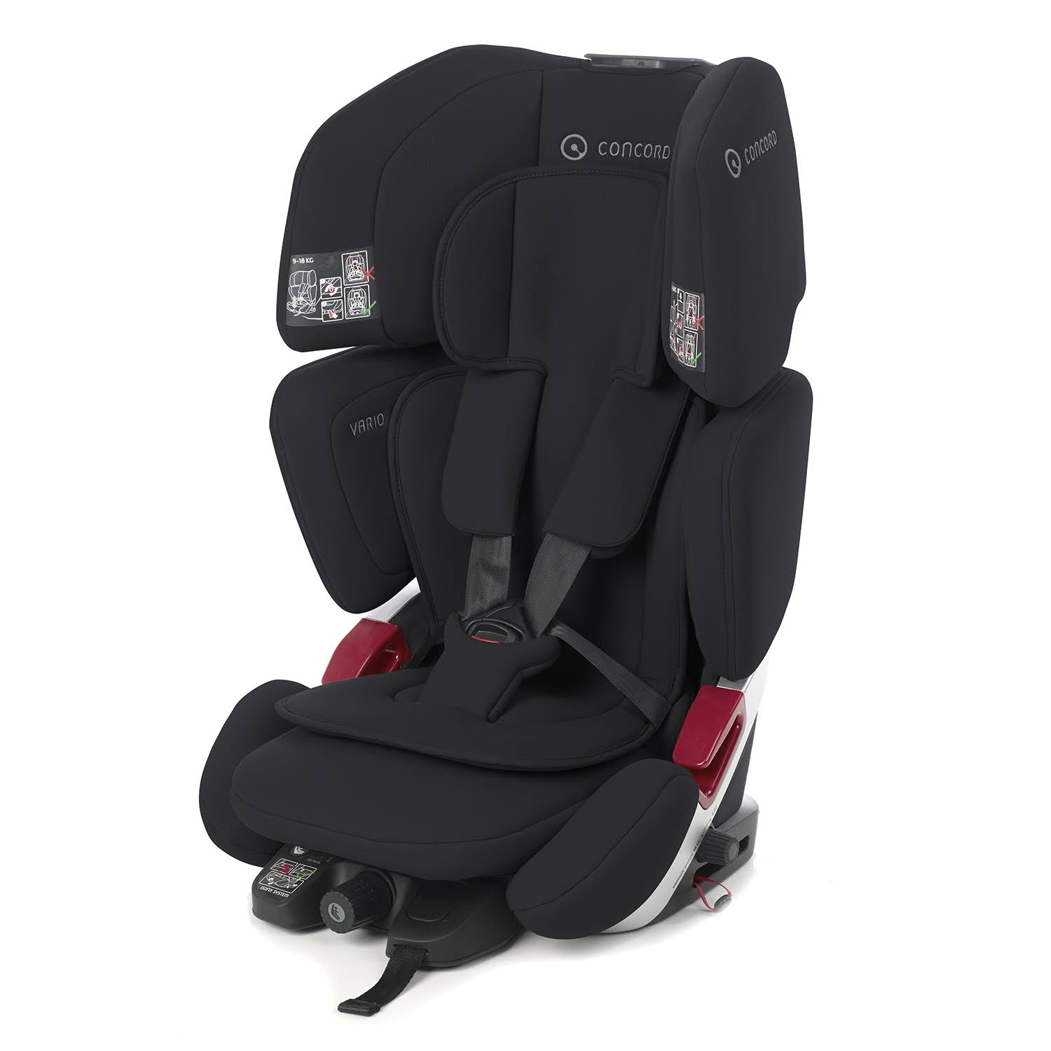 Concord Vario XT-5 Isofix Top Tether 890 Soft Black