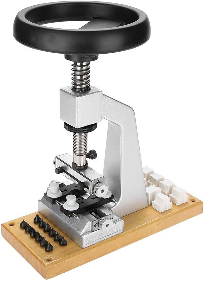 Watch Back Remover Tool, 5700 Watch Case Back Opener Screw Oyster Style Bench Watch Opener With Metal Base for Closer Suitable for Watch Making Repair