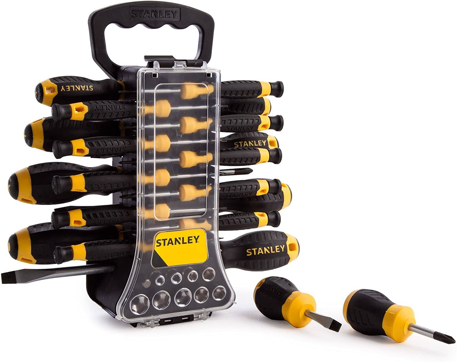 Stanley STHT0-70888 51 Piece Screwdriver Set, Yellow/Black