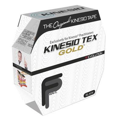 Kinesio 24-4883 Kinesio Tape, Tex Gold FP, 2x22 x 34 yds, Black, Bulk Roll, Price/each