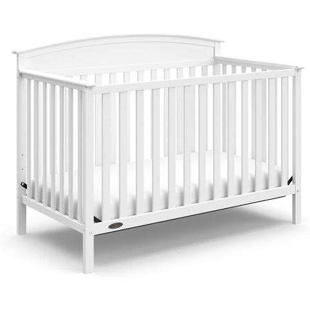 Graco Benton 4-in-1 Convertible Crib (White) Solid Pine and Wood Product Construction, Converts to Toddler Bed, Day Bed, and Ful