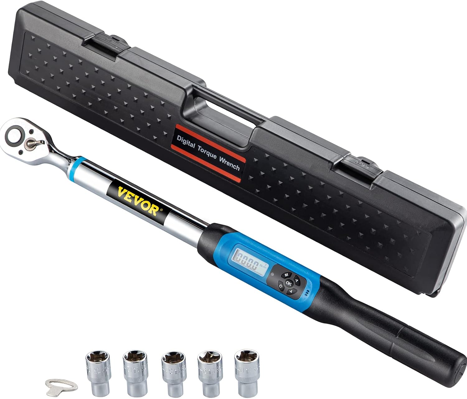 VEVOR Digital Torque Wrench, 1/2