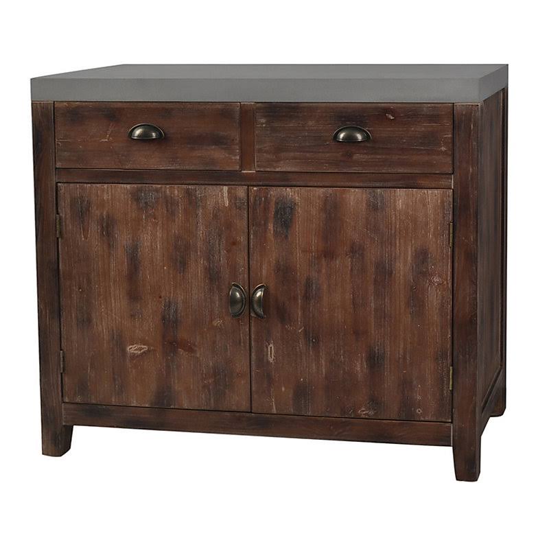 Loon Peak Brygon Creek 2 Door 2 Drawer Accent Cabinet