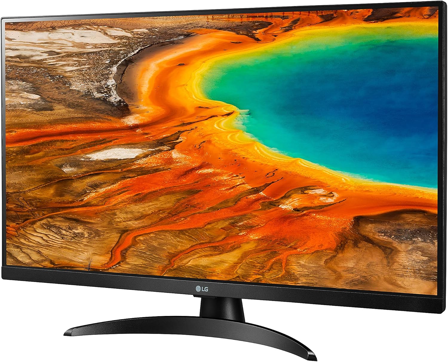 LG 27LP615B-PU 27” Inch Full HD (1920 x 1080) IPS TV/Monitor with Dual 5W Built-in Speakers, HDMI Input, Dolby Audio, Wall Mountable, Remote Control – Black (2021)