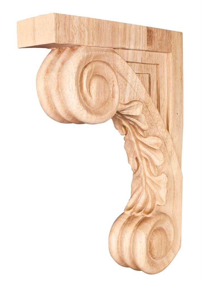 Hardware Resources CORS-CH - Carved Wood Bar Bracket Corbel.