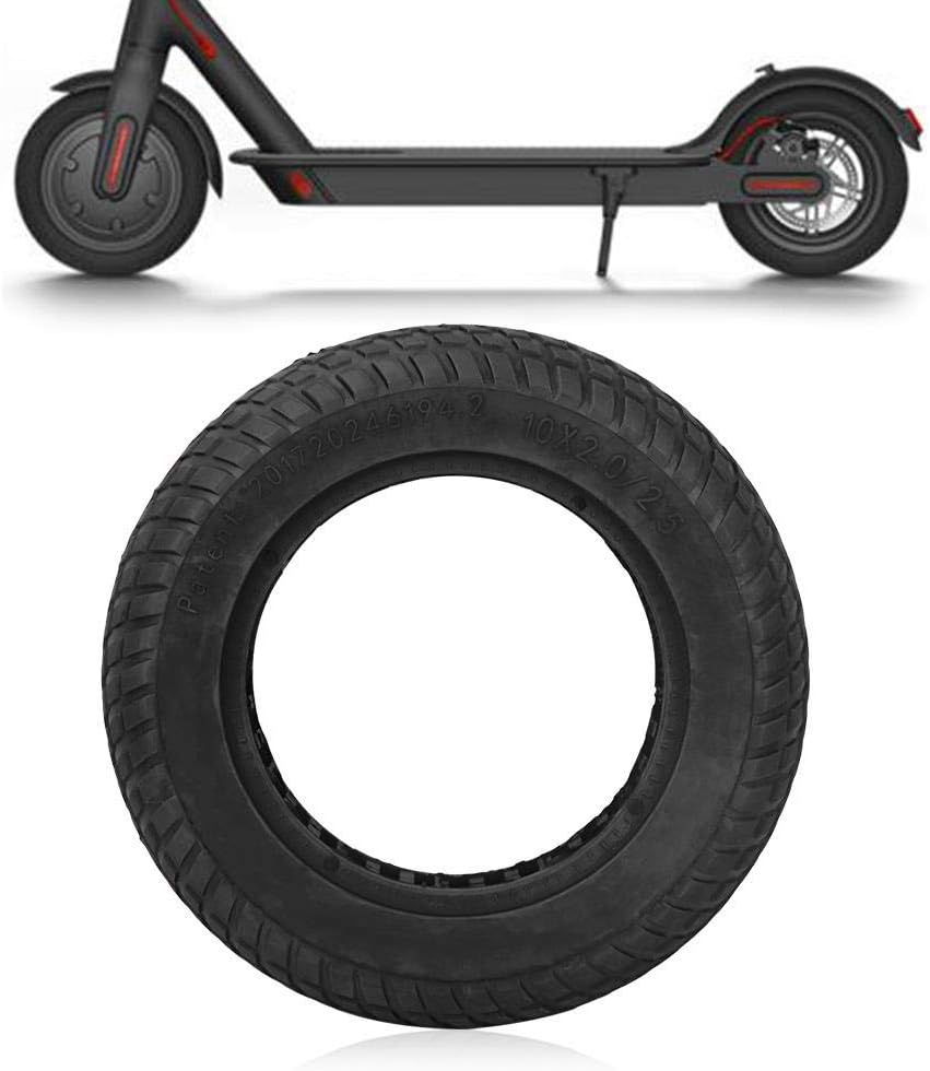 Bnineteenteam 10 inch Replacement Tires Explosion-Proof Tubeless Tire for Electric Bike(Small) Pack of 2