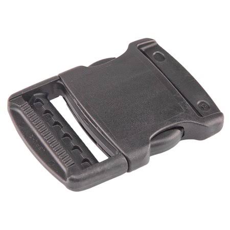 2 inch YKK Flat Side Release Plastic Buckle, Black